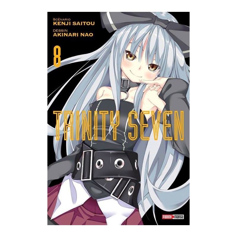 Trinity Seven, manga, shonen, Panini manga, 9782809449402 Trinity Seven, manga, shonen, Panini manga, 9782809449402