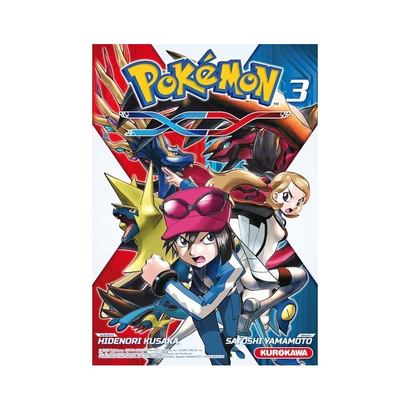 Pokémon X/Y, manga, jeunesse, kodomo, 9782368522127 Pokémon X/Y, manga, jeunesse, kodomo, 9782368522127