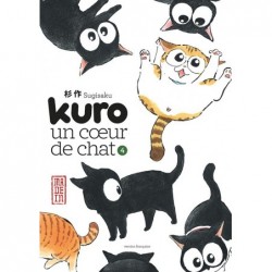 Kuro, un coeur de chat, manga, seinen, kana, 9782505063865
