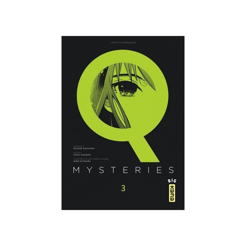 Q Mysteries, manga, kana, seinen, 9782505063674 Q Mysteries, manga, kana, seinen, 9782505063674
