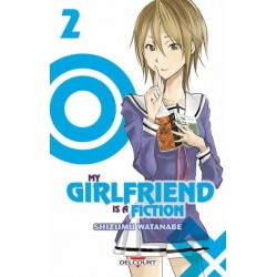 My girlfriend is a fiction, manga, shonen, 9782756075716