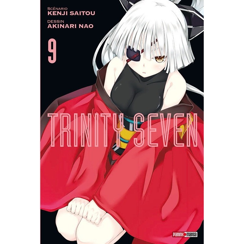 Trinity seven, manga, shonen, 9782809453546 Trinity seven, manga, shonen, 9782809453546