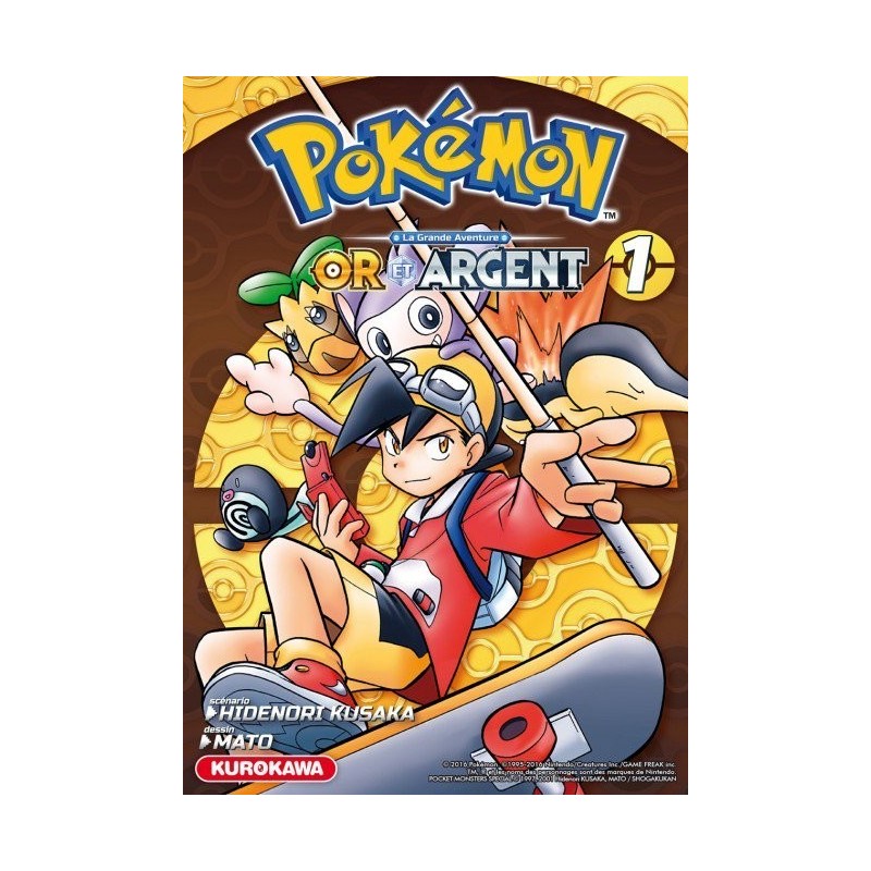 Pokémon - la grande aventure – Or et Argent ! T.01