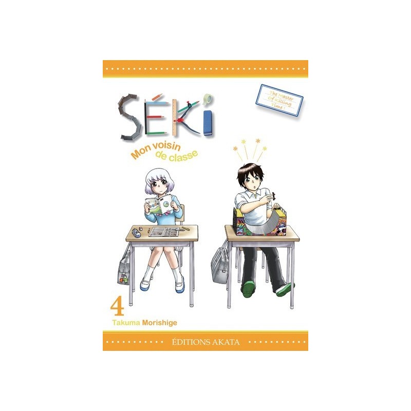 Séki, mon voisin de classe, manga, seinen, 9782369741015