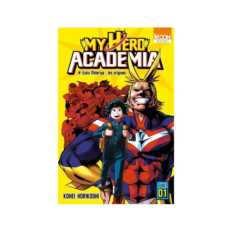 My Hero Academia, manga, shonen, ki-oon, 9782355929489