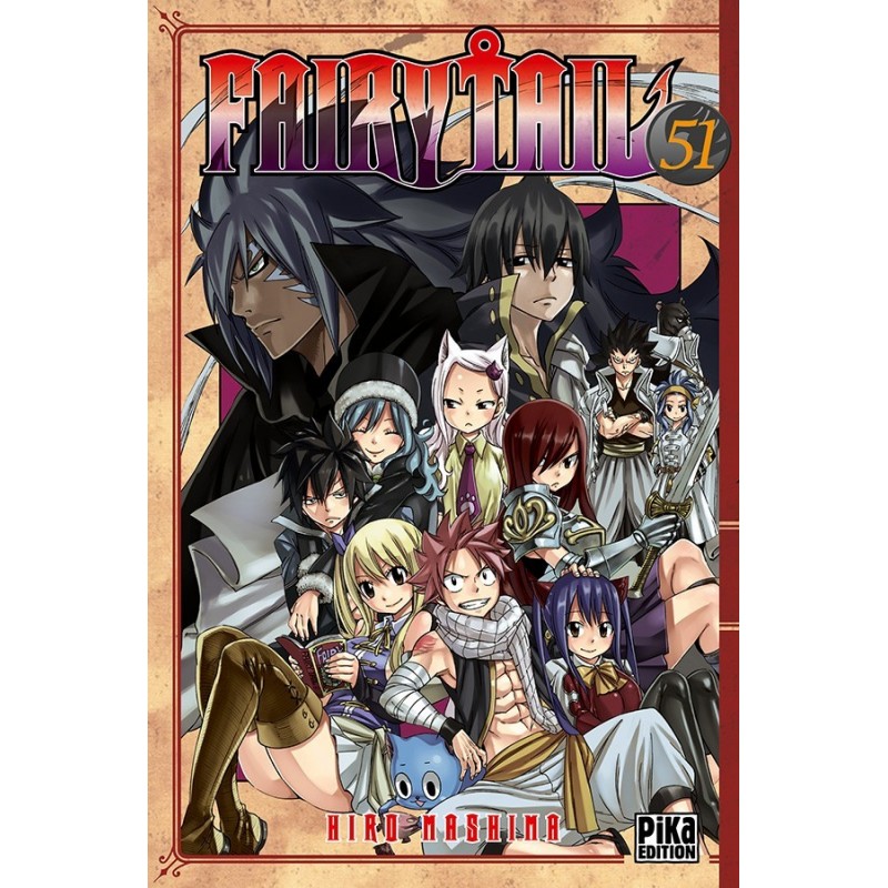 Fairy Tail, manga, shonen, pika, 9782811630065