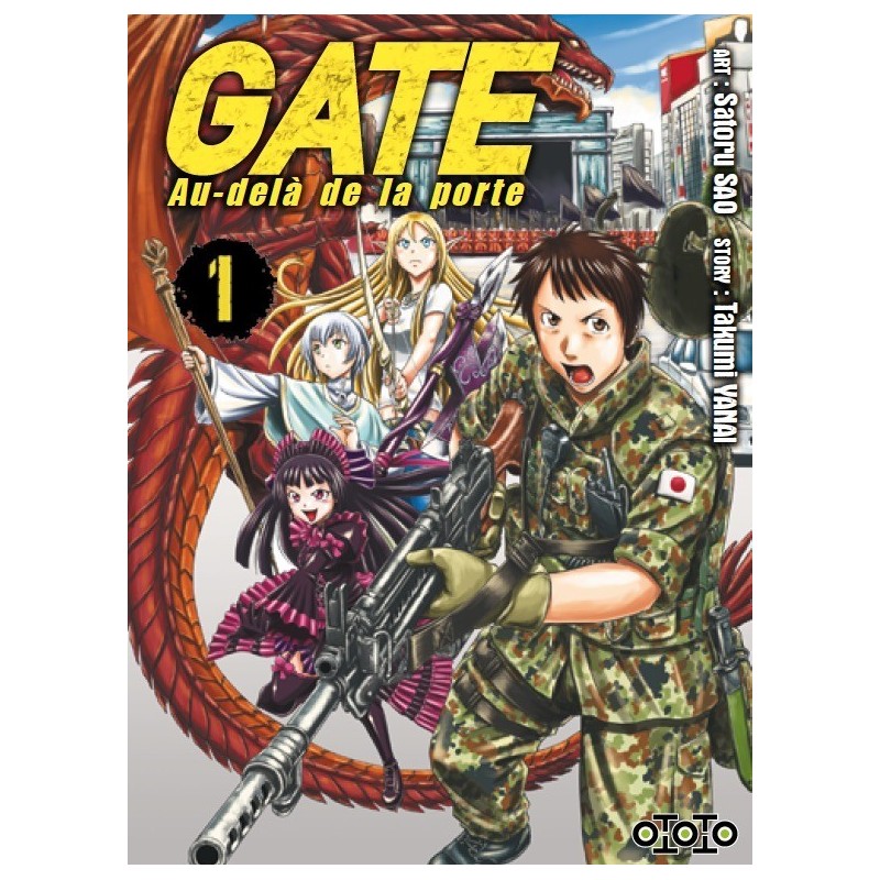 Gate, Aud elà de la porte, manga, seinen, 9782351809754
