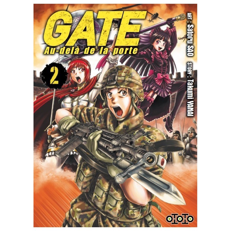 Gate, Aud elà de la porte, manga, seinen, 9782351809778