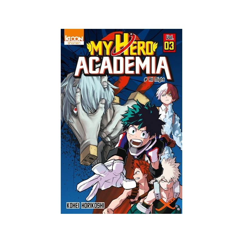 My Hero Academia T.03, manga, shonen, 9782355929724