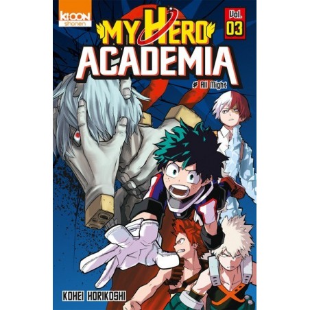 My Hero Academia T.03, manga, shonen, 9782355929724