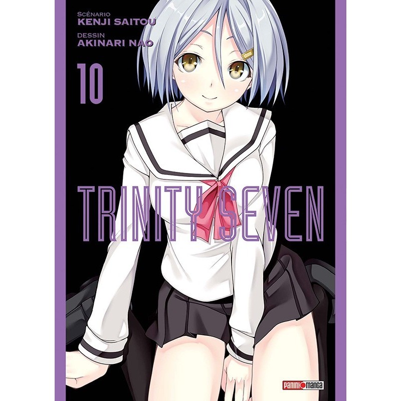 Trinity seven T.10, manga shonen, 9782809455700 Trinity seven T.10, manga shonen, 9782809455700