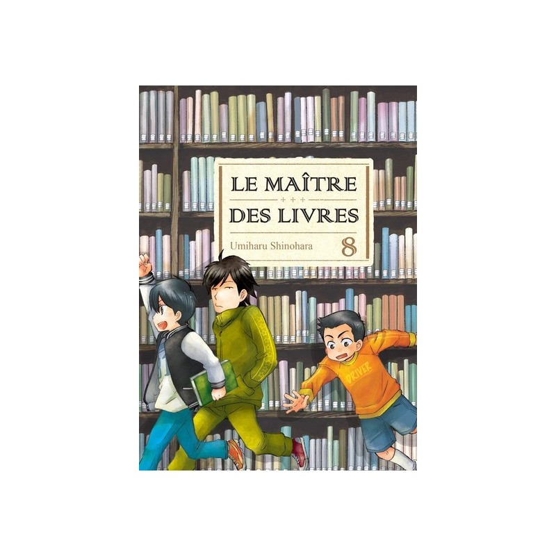 Maitre des livres (le) T.08, manga, seinen, 9782372870887