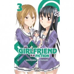 My girlfriend is a fiction T.03, manga, shonen, 9782756075723