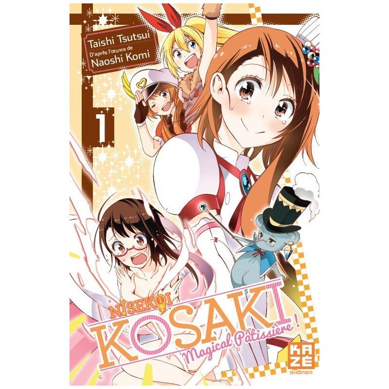Nisekoi - Kosaki Magical Patissière T.01, manga, shonen, 9782820324702