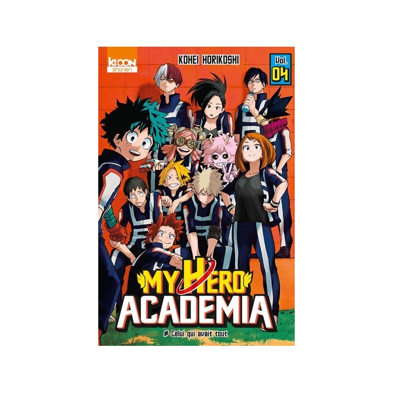 My Hero Academia, manga shonen, 9782355929885