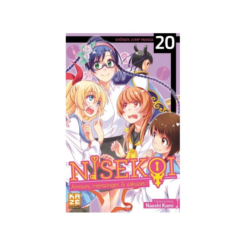 Nisekoi, manga, shonen, 9782820324887