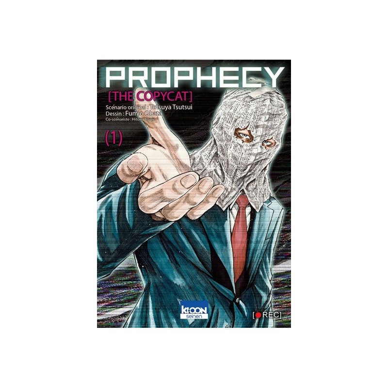Prophecy, The Copycat, manga, seinen, 9782355929878