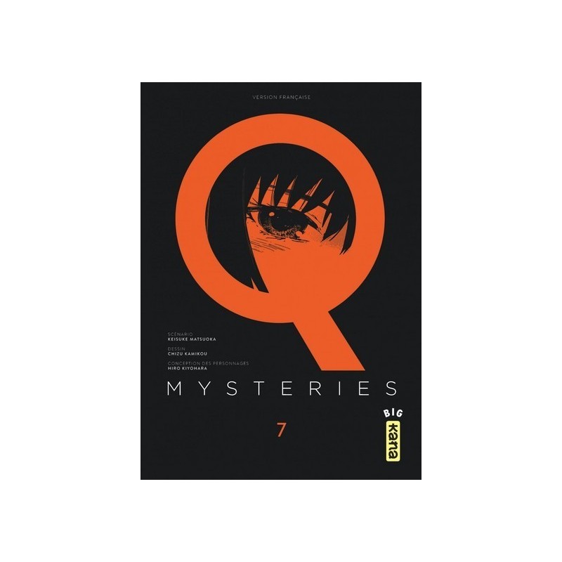 Q mysteries, manga, kana, seinen, 9782505066347