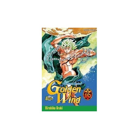 Golden Wind, Jojo's Bizarre Adventure, manga, shonen, 9782759501359