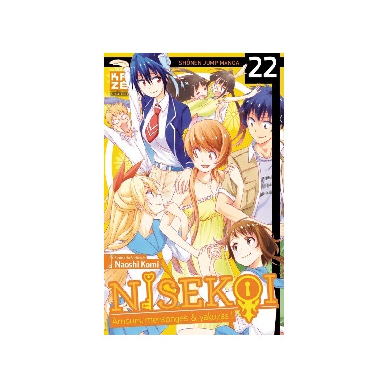 Nisekoi, manga, shonen, 9782820325426
