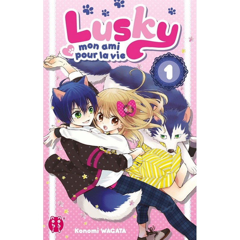 Lusky mon ami pour la vie, manga, shojo, jeunesse, 9782373490695