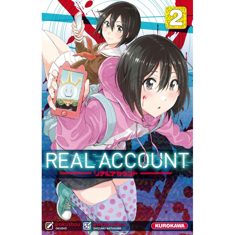 Real Account, manga, shonen, 9782368523513 Real Account, manga, shonen, 9782368523513