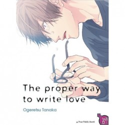 The Proper Way to Write Love, manga, yaoi, 9782375060346