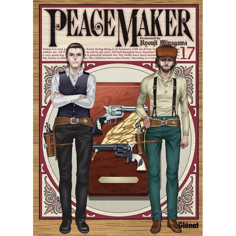 Peacemaker, manga, seinen, 9782344019931 Peacemaker, manga, seinen, 9782344019931