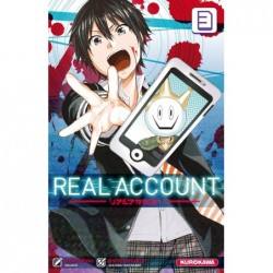 Real Account, manga, shonen, 9782368523711